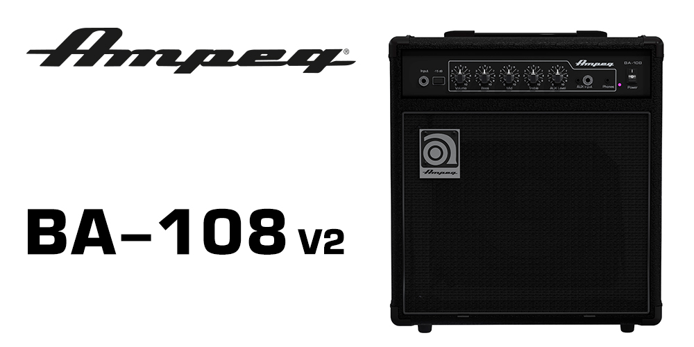 Обзор басового комбоусилителя Ampeg BA-108V2