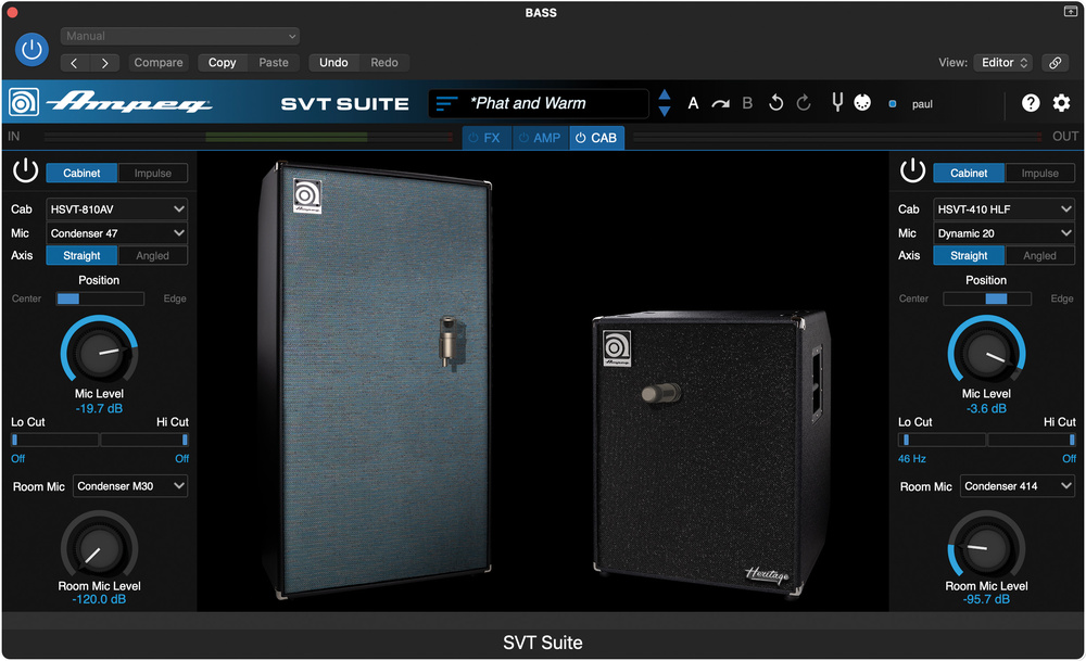 Ampeg SVT Suite